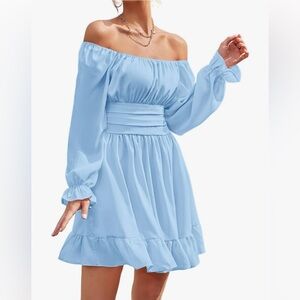 Lyaner Off the Shoulder Dress